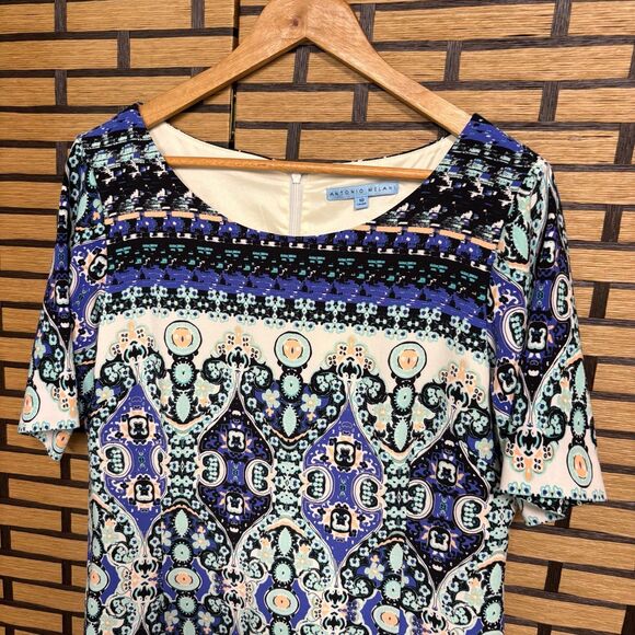 Antonio Melani Multi‎ Color Dress Size 10 - Picture 3 of 7